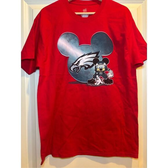Mickey Philadelphia Eagles T-shirt size Large - Picture 1 of 2